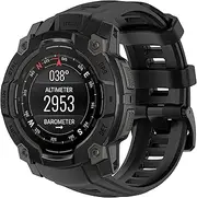 Replacement Strap for Garmin Instinct3 50mm Silicone Watch Band Same for Garmin Instinct3 Watch Band,Quick Release Sport Silicone Bracelet Watch Strap for Instinct 3 Amoled 50mm Replacement Bands.
