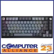 Corsair K65 PLUS WIRELESS 75 RGB Linear-Red Mechanical Gaming Keyboard Black and