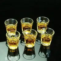 在飛比找樂天市場購物網優惠-玻璃酒壺 玻璃 子彈杯 白酒杯 酒杯套裝 家用 小酒杯 一口