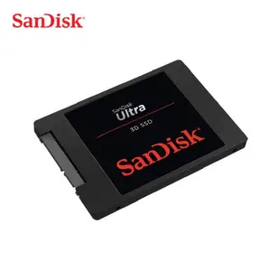 晟碟 SanDisk 固態硬碟 Ultra 3D SSD 2.5吋 SATAIII 2TB/4TB