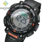 CASIO PRO TREK PRG-340-1JF Climber Line Compass Solar Digital Watch Black 51.7mm