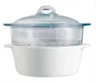 Pyrex Pyroflam Cocotte Steamer Set φ200 × 80mm P25U000 2000mL