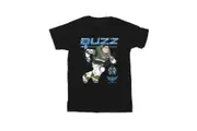 Disney Mens Lightyear Buzz Run To Action T-Shirt (Black) - UTBI37108