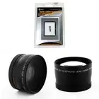 Wide + Telephoto Lens Kit + LCD Screen Protector for Sony Alpha A290 35mm F1.4 G