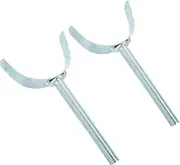 Sluffs Guardrail Fixator for Gates and Fences Durable Alloy Construction Easy to Install Accessory for Secure Safety and Stair Protection Silver Color