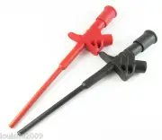 5pairs 1000V 10A Spring Loaded Push Open Clip Hook on Meter Test Probes 12-0002