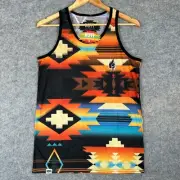 Neff Mac Miller Aztec Tribal Tank Top Shirt Mens Small 2013 Southwestern Rare