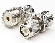 DHT Electronics RF coaxial coax adapter TNC male to UHF female connector
