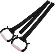 Toddmomy 2PCS Pull Up Rings for Indoor Gym Stand Up Rings for Walking Training Nursery Fitness Tool for Active Finger Gym
