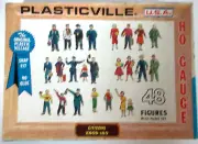 BACHMANN Plasticville 2809 HO Scale Citizen Figures Kit 48pcs