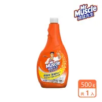 在飛比找momo購物網優惠-【威猛先生】廚房清潔劑補充瓶(超強效500g)
