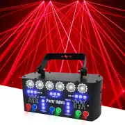 Pattern Projector Laser Stage Light LED RGB Party Show Light with battery 1EuA