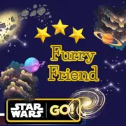Furry Friend -Mono_poly_GO- 3 Stars Stickers (CHEAPER&Fast Delivery)