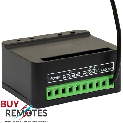 Auto Openers AOUNIRX Universal Dual Channel Receiver Gliderol 305MHz TM305c