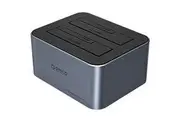 Orico Dual Bay 2.5"/3.5" SATA HDD/SSD Dock [ORICO-6626C3-C-V1-GY]