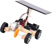 ORFOFE DIY Solar Electric Car for Boys and Girls Creative Engineering Toy Safe Solar Car Circuit Science Building Kit