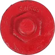 OKUMEYR Heavy Duty Cast Iron Fire Hydrant Cap with Threads Compatibility for Aboveground Underground Systems Debris Blocking Reliable Protection for Fire Hydrant Maintenance