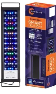 Coralife Fish Tank Aquarium Seascape WiFi/Bluetooth Smart LED Light 18-24