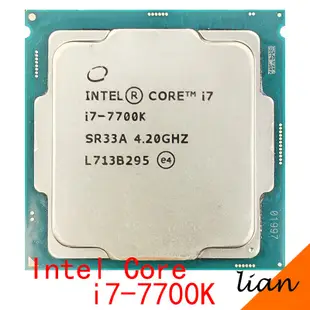 英特爾 Core i7-7700K i7 7700K 4.2 GHz 四核八線 CPU 處理器 8M 91W LGA 1