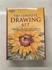 THE COMPLETE DRAWING SET Hardcover Readers Digest Art Kit - Jeremy Radvan