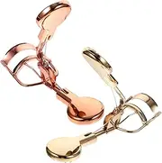 HAKIDZEL 2Pcs Professional Eyelash Curler Ergonomic Glitter Design Eyelash Curling Tool for Compact Makeup for Eyelash Repair False Eyelash Application