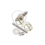 OMP Italy EB489 Bonnet Pins Stainless steel - aluminium WRC