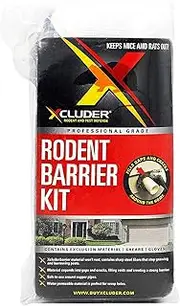 [Xcluder] Rodent Control Fill Fabric, Large DIY Kit, Stainless Steel Wool, Stops Rats and Mice