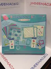 8"x8" Scrapbook kit-perfect for young scrappers!! Beach/summer-SHIPS FREE!!
