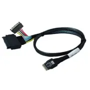 Micro SATA Cables SSFF-1165-U2 Storage Cable - Slim SAS SFF-8654 4i Straight ...