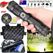 Most Powerful LED Military Torch 99000000LM USB Rechargeable Tactical Flashlight