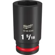 Milwaukee 49-66-6344 SHOCKWAVE Impact Duty 3/4 Drive 1-5/16 Deep 6 Point Socket