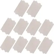 [BIUDECO] 10Pcs Microwave Mica Plate Waveguide Cover Heat Insulation Accessories for Microwave Ovens Quality Mica with Efficient Repair