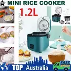 1.2L Electric Mini Rice Cooker Portable Non-Stick Cook 3 Cups Household Cooking