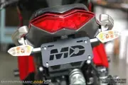 Fender Eliminator Kit +LED Plate Light for 10-13 Kawasaki Z1000 11-16 Ninja 1000