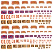 1/64 Dukes of Hazzard Waterslide Decals MADE IS THE USA