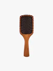 Mini Wooden Paddle Brush