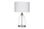 Society Home Marlow Table Lamp Fabric Shade Reading Night Light Bedside Lamp