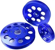 Aluminum Light-Weight Crank Shaft Pulley Compatible For Nissan Skyline GTR RB20DET RB25DET RB26DET