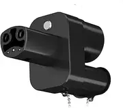 Electric Vehicle Charger Adapter Plug CCS2 to for Te&sl&a AC+DC Adapter Fit for Tesla for Model 3/X/Y Made in CS2 Combo Adapter Support CCS2 and Type2 Charger