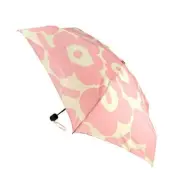 Marimekko Folding Umbrella UNIKKO Mini Pink & White Japan Free Shipping