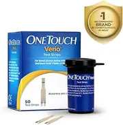 OneTouch Verio Blood Glucose Test Strips - 50 Ct