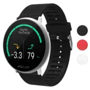 StrapsCo Silicone Rubber Watch Band Strap for Polar Ignite