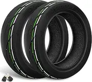 Felixstory 9.5x2.50 Vacuum Tire Fit NIU KQi3 Pro/KQi Air/KQi Max Electric Scooter, 9.5 Inch Rear Front Wheel Replacement, Tubeless, Anti-Slip, Abrasion Resistant, Shock Resistant, 2 Pcs