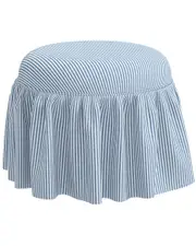 Skyline Furniture Round Upholstered Ottoman