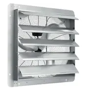 Shutter Exhaust Fan, 610 mm High-speed 1400RPM 2892 CFM, Aluminum Wall Mount Attic Fan with AC-motor, Ventilation and Cooling for Greenhouses, Garages, Sheds,