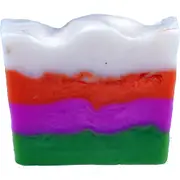 Bomb Cosmetics Peach & Golden Raspberry Martini Soap Slice Bar Bath Fragrance