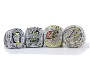 LEBRON JAMES set of 4 Championship Replica Ring