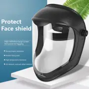 Full Face Shield Anti Fog Face Cover Reusable Protective Transparent Visor