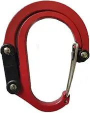 1PCS Aluminum Carabiner, Clip D Shape Carabiners Set Snap Hook for Camping Traveling Hiking Keychains Keyring Outdoor