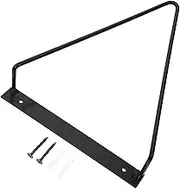 HEALEEP Vinyl Record Holder Wall Mount Triangular Design for Stable Display Easy to Install Wall Rack for Home Office School Media Storage